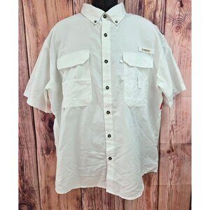 Magellan Outdoors Mens Patriotic Fishing Shirt Large